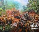观赵力中油画《1944·中国远征军》