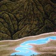 刘万年的西藏山水画