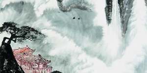 读高继兴的山水作品