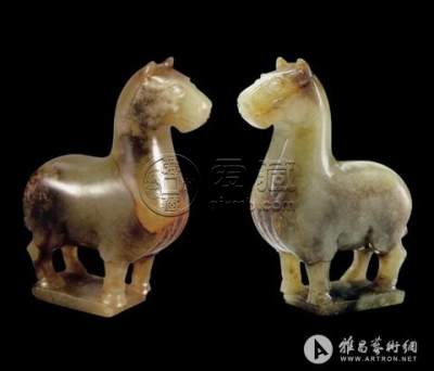 古方：玉马的抽象到写实过度