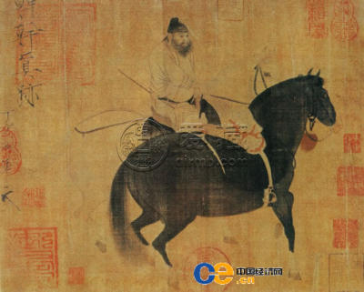 牧马图 [唐]   韩幹 故宫博物院藏