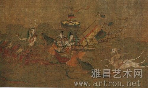 [东晋]顾恺之 洛神赋图 （局部 宋摹本）