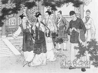《桃花扇》的最后一幕场景   任率英