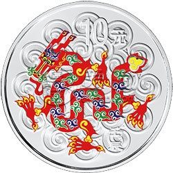 2012年龙年彩色金银币最新价格是多少？市场行情怎么样？