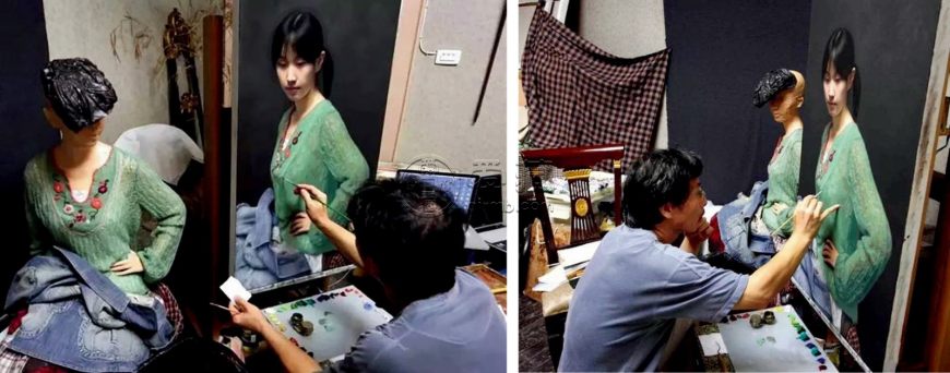冷军油画拍卖纪录是多少钱？冷军油画作品《小姜》欣赏