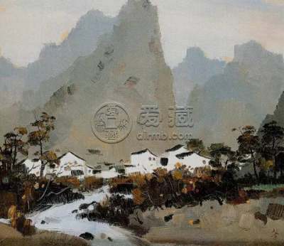 吴冠中油画作品欣赏，吴冠中油画作品鉴赏