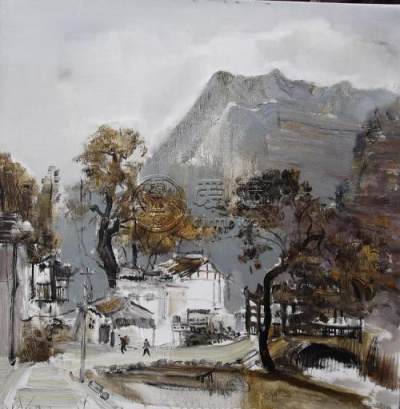 中国名家油画作品欣赏，中国名家油画作品图片