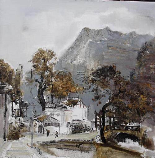 中国名家油画作品欣赏，中国名家油画作品图片