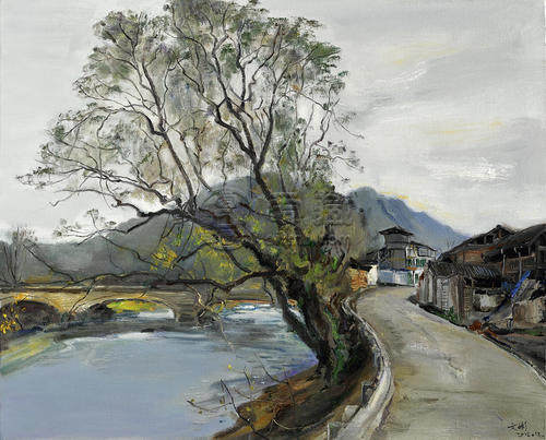 中国名家油画作品欣赏，中国名家油画作品图片