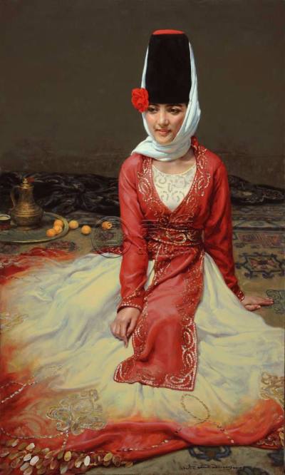 于小冬油画人物作品鉴赏，于小冬油画人物作品图片