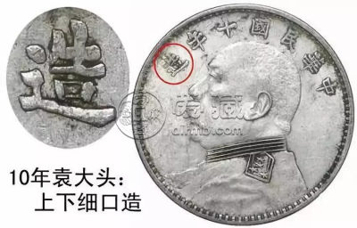 十年袁大头版别介绍   十年袁大头版别图解