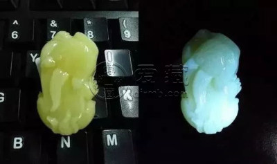 波罗的海蜜蜡荧光反应颜色   各类琥珀蜜蜡的荧光反应