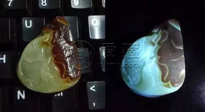 波罗的海蜜蜡荧光反应颜色   各类琥珀蜜蜡的荧光反应