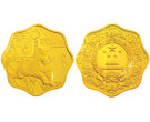 2010中国庚寅（虎）年金银纪念币1公斤梅花形金质纪念币