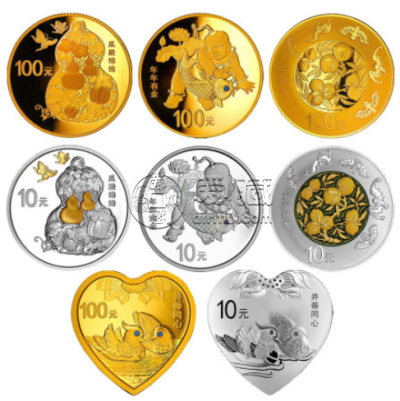 2016吉祥文化金银币 2016吉祥文化金银币价格