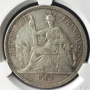 坐洋1901银元价格及图片 值多少钱