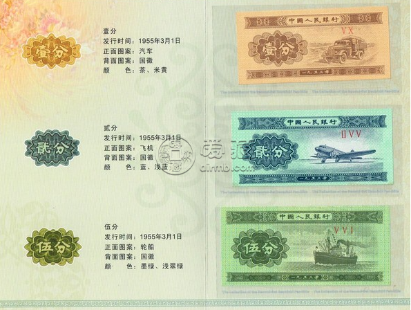 三版无号纸分币大全套价格 整套价格最新