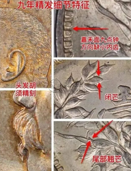 九年袁大头精发版图片及特征 价格