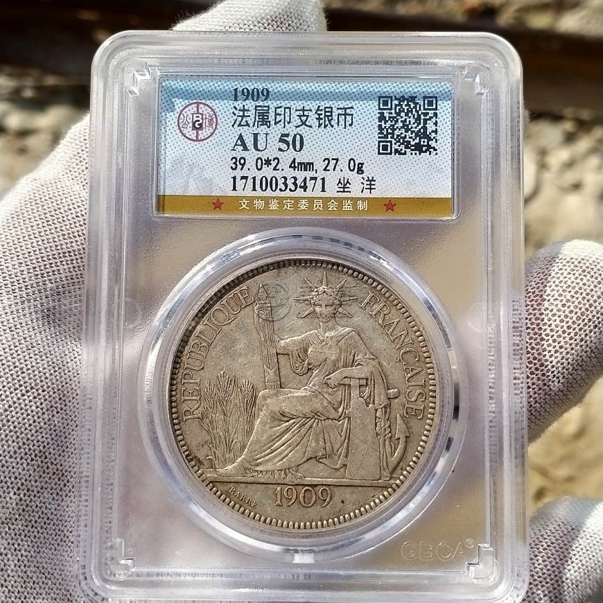 坐洋币1909拍卖价格及真品图片 值多少钱