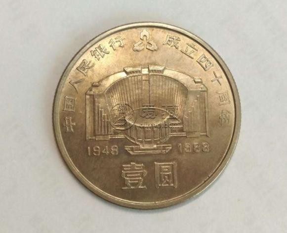 中国人民银行成立40周年纪念币价格 为何价格那么贵