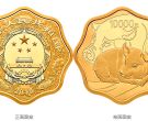 2019年猪年生肖金银币1公斤梅花形金币价格以及图片