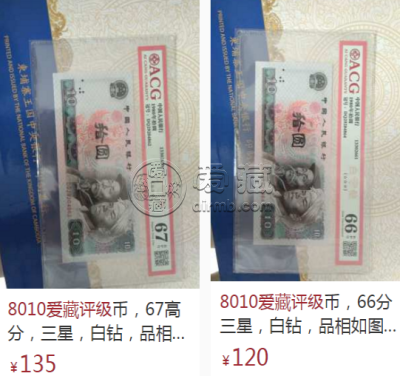 第四套10元人民币最新价格 80版10元最新价格
