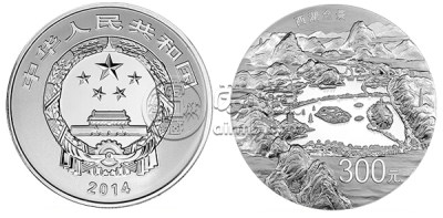 杭州西湖文化景观1公斤金币      世界遗产杭州西湖金银币收藏价格