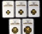 1989年熊猫金币5枚套装      1989年熊猫金银币套装收藏价值和价格