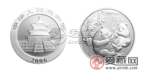 2006年熊猫金银纪念币值多少钱      2006年熊猫金银币套装市场价格