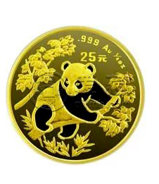 1992年熊猫金币回收价目表   1992年熊猫金币市值