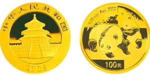 2008年熊貓金幣回收價目表  2008年熊貓金幣市場價