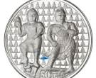 2002年龙门5盎司银币    石窟系列5盎司银币最新收藏价格
