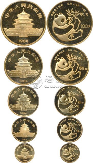 1984年熊猫纪念金币 84年熊猫金银币价格