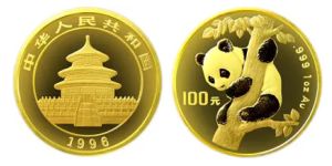 1996年熊猫金银币市场价及图片 1996年熊猫金币值多少钱