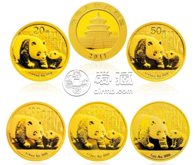 2011年熊猫金币套装现在市场价 2011年熊猫金币套装回收价目表