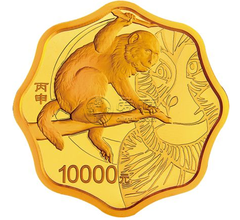 2016年1公斤生肖猴梅花金币价格 2016年1公斤生肖猴金币值多少