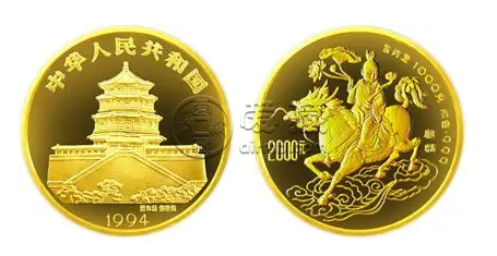1994版麒麟金银币1公斤金币价格 1994版麒麟金银币1公斤金币多少钱