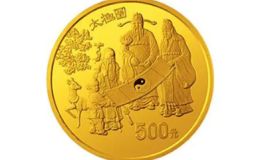 中國古代科技2組5盎司金幣價格圖片