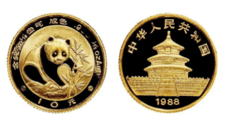 1988年熊猫纪念币 1988年熊猫金币套装价格