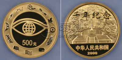 2000年千年纪念金币最新价格  2000年千年纪念金币收藏价格