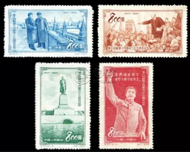 蘇聯十月革命35周年紀念郵票 十月革命35周年紀念郵票收藏價值