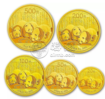 2013年熊猫金币一套市场价   2013年熊猫金币套装价格