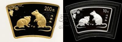 2008年生肖金银币价格   2008年生肖金银币市场价格