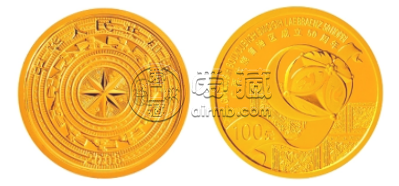 广西50周年金银币价格     广西50周年金银币市场行情