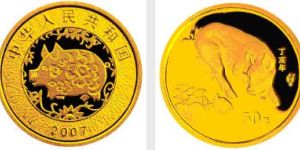 2007猪年纪念金币价格   2007猪年纪念金币最新价格