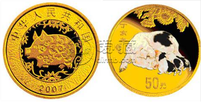 2007豬年紀(jì)念金幣價(jià)格   2007豬年紀(jì)念金幣最新價(jià)格