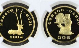 1992年出土文物第2组金币值多少钱    出土文物第2组金币价格