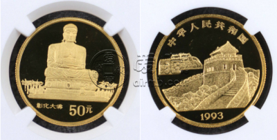 彰化大佛金币值多少钱  1993年1/2盎司彰化大佛金币价格