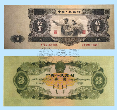 第二套苏三元价格第二套人民币三元图片及价格