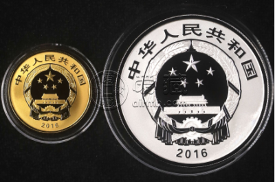 2016年瓜瓞绵绵金银币价格   吉祥文化瓜瓞绵绵金银币市场行情